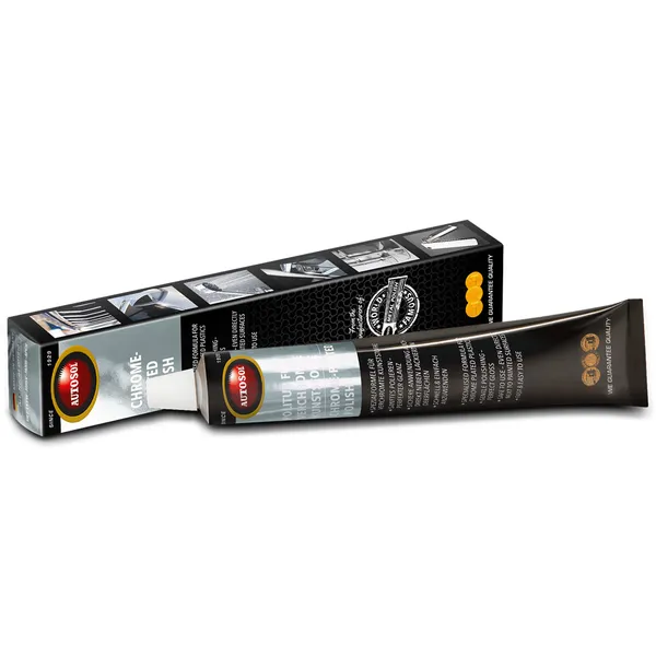 Autosol polish for forkrommet plast, 75 ml.