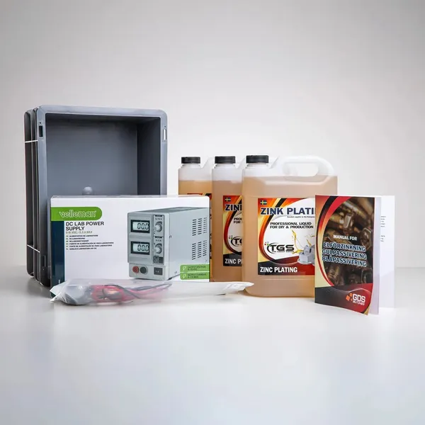 Elektroforzinking startpakke – Stor