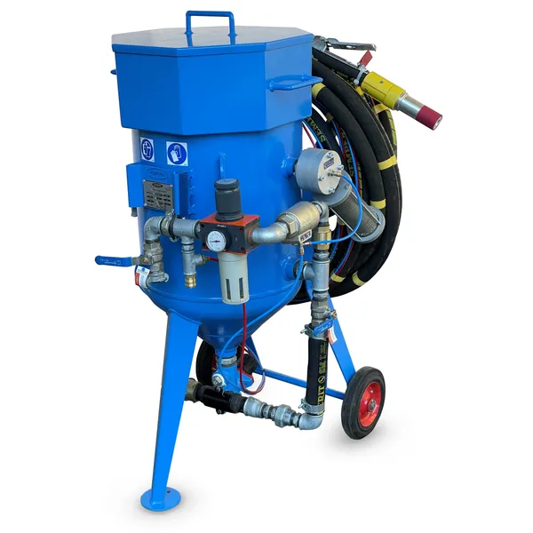 Trykksandblåser for industri, 40 l.