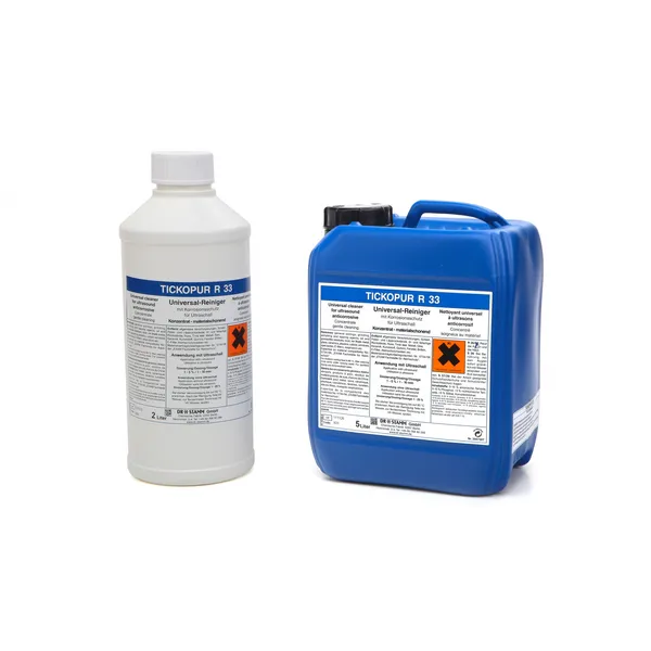 Vaskemiddel for ultralyd, egnet for myke metaller - Tickopur R33