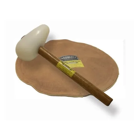 Klubbe og sandsekk, 305mm.